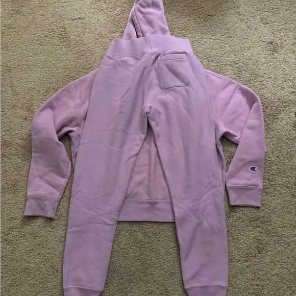 Champion Women's Lavender Hoodie and Sweats Matching Set - Picture 5 of 9